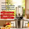Brown juicer in kitchen