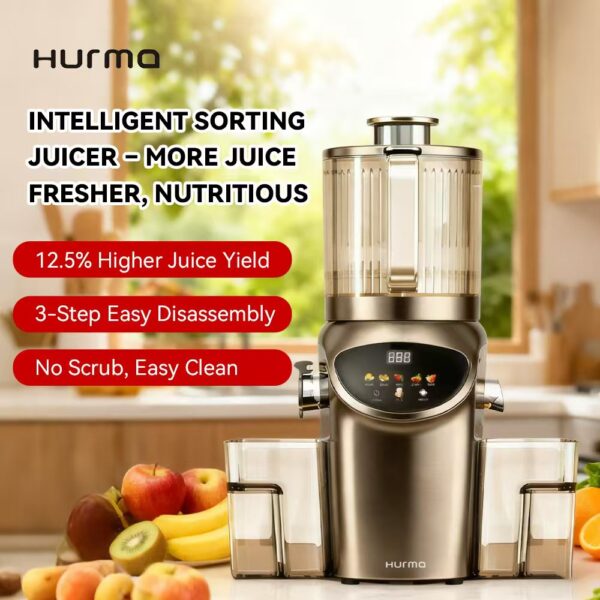 Brown juicer in kitchen