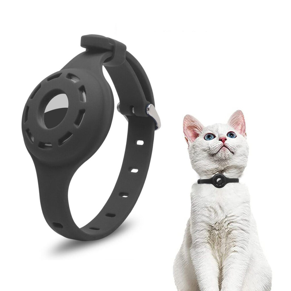 Silicone Airtag Collar For Cat, Pappy, Anti Loss Airtag Holder
